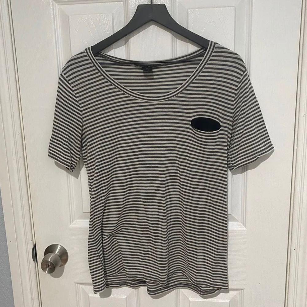 Black&White Striped T-Shirt